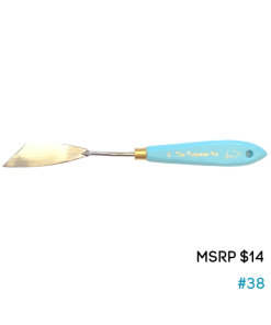 #38 PALETTE KNIFE The Turquoise Iris Collection