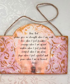 Prayer to God Sign #2/INCLUDES SHIPPING